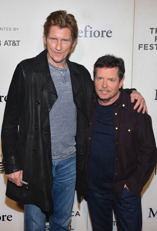 Denis Leary and Michael J. Fox