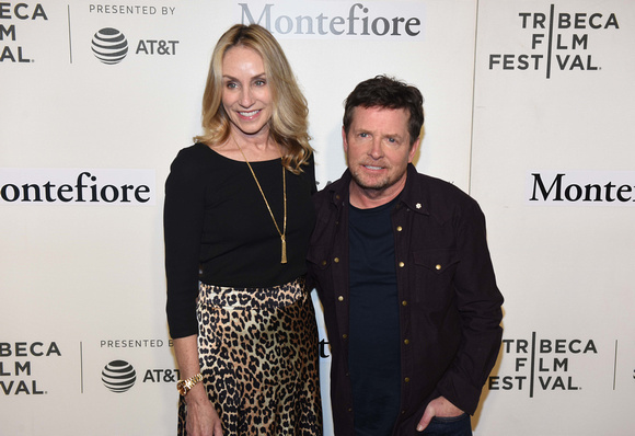 Tracy Pollan and Michael J. Fox