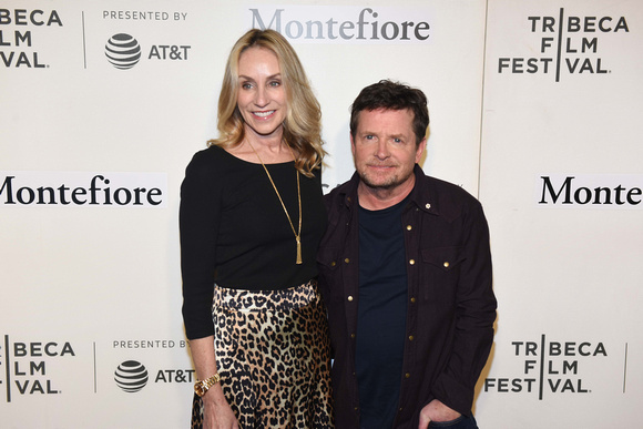 Tracy Pollan and Michael J. Fox