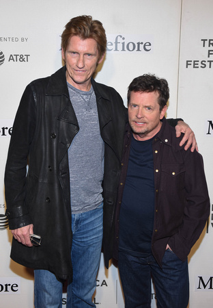 Denis Leary and Michael J. Fox