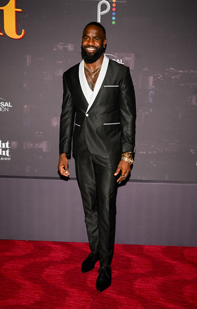 Terrence Terrell attends Peacock's "Fight Night: The Million Dollar Heist" World Premiere at Jazz at Lincoln Center on September 04, 2024 in New York City.